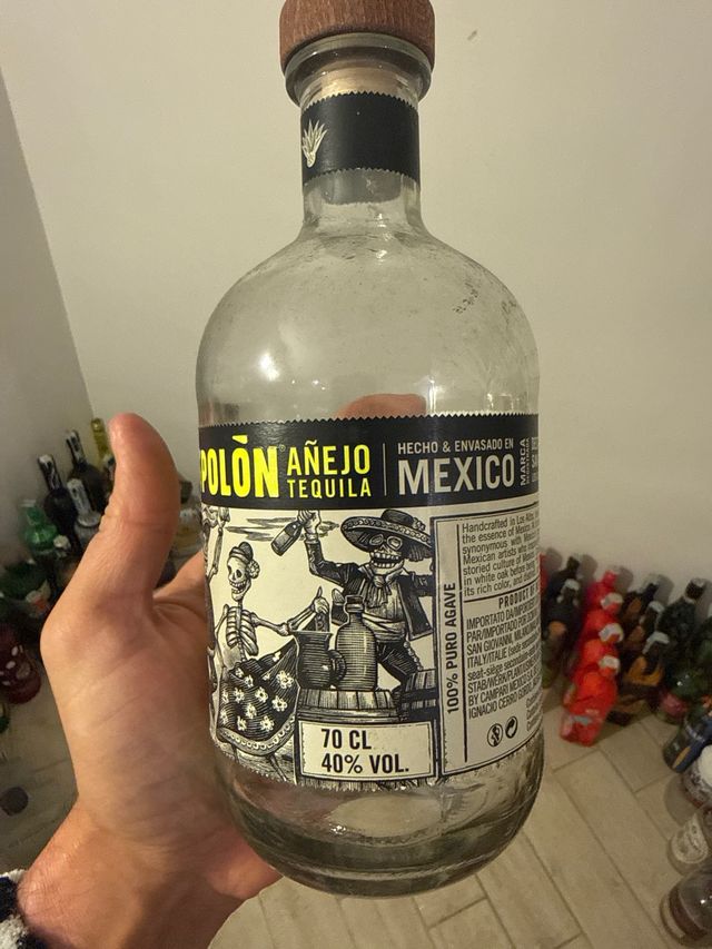 Bottiglia vuota Espolòn Tequila Limited Edition