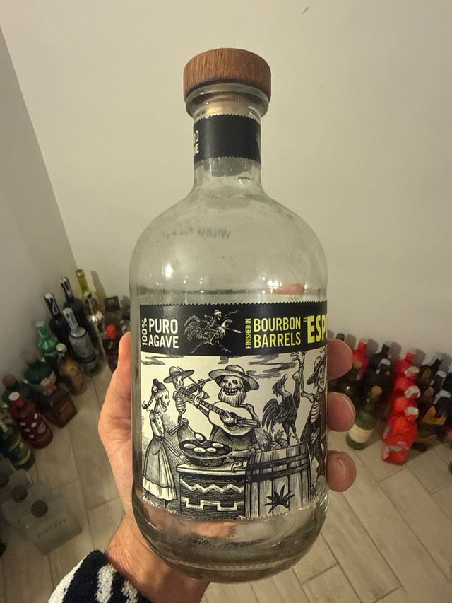 Bottiglia vuota Espolòn Tequila Limited Edition