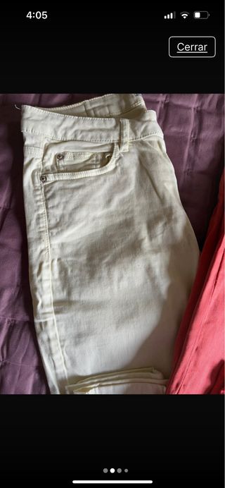Lote 2 Pantalones Pitillo Talla L
