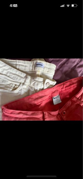 Lote 2 Pantalones Pitillo Talla L