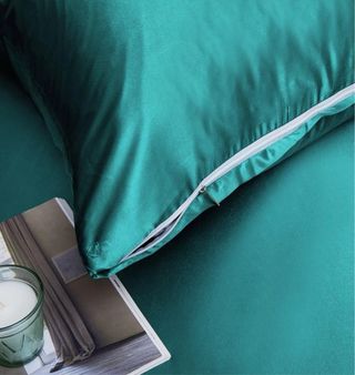 Copripiumino 220x240cm Raso Teal