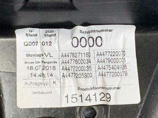 Mercedes 57590 elevalunas del izq a4477200079 vito