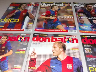 6 revistas don balon fc barcelona messi champions