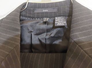 Traje caballero talla M raya diplomática Zara