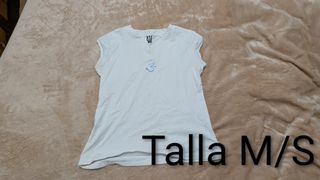 Camiseta Yoga Blanca Talla M/S