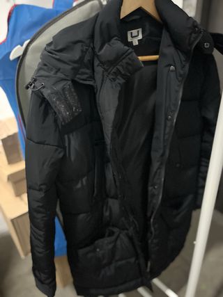 Plumífero negro Adolfo Domínguez Talla S