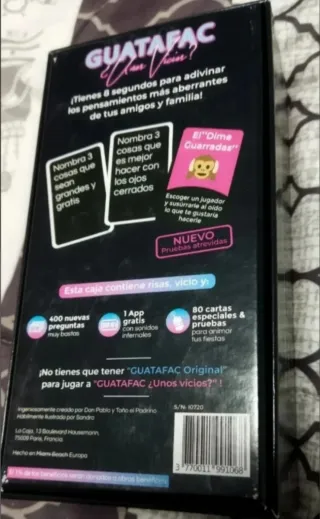 Juegos de mesa Guatafac