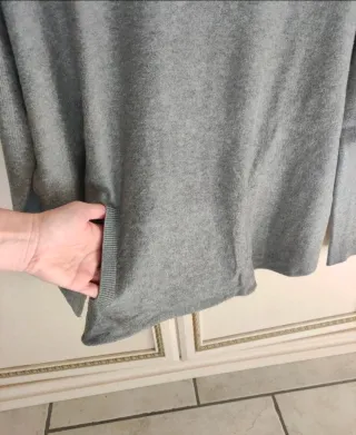 Maglia morbida viscosa grigia