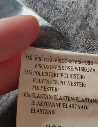 Maglia morbida viscosa grigia