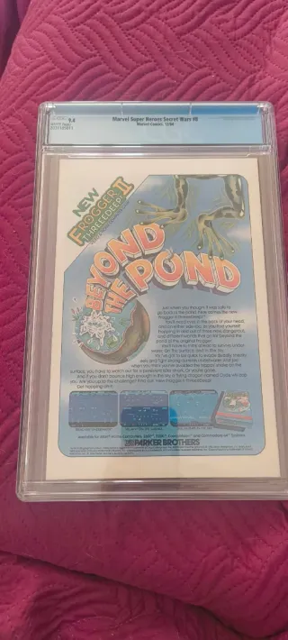 Marvel secret wars 8 cgc 9.4 primera aparición sim