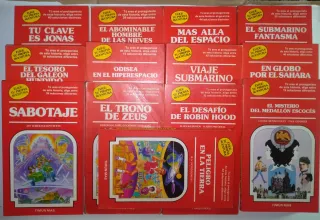 ELIGE TU PROPIA AVENTURA. 13 LIBROS. DESDE 5€/UN.