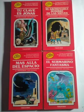 ELIGE TU PROPIA AVENTURA. 13 LIBROS. DESDE 5€/UN.