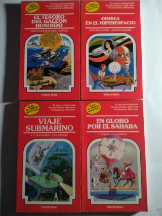 ELIGE TU PROPIA AVENTURA. 13 LIBROS. DESDE 5€/UN.