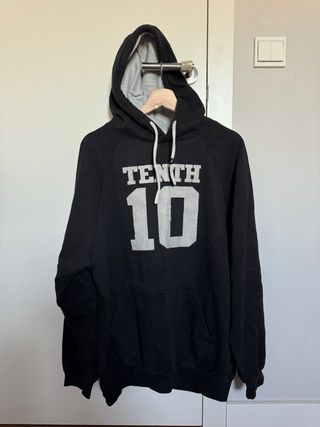 Sudadera negra con interior calentito