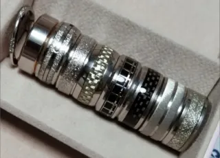 Joyería titanio y plata