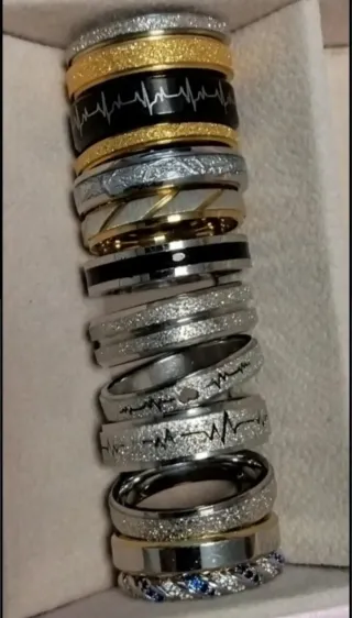 Joyería titanio y plata