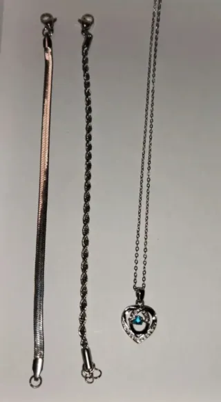 Joyería titanio y plata