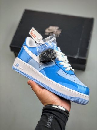Zapatillas Nike Air Force 1 Azul y Blanco