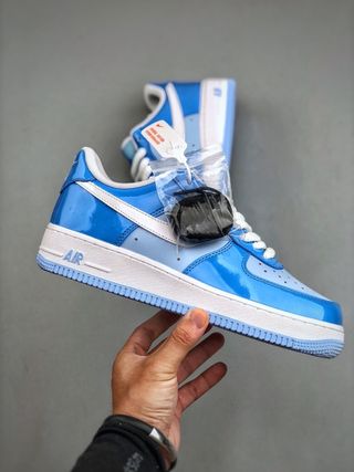 Zapatillas Nike Air Force 1 Azul y Blanco