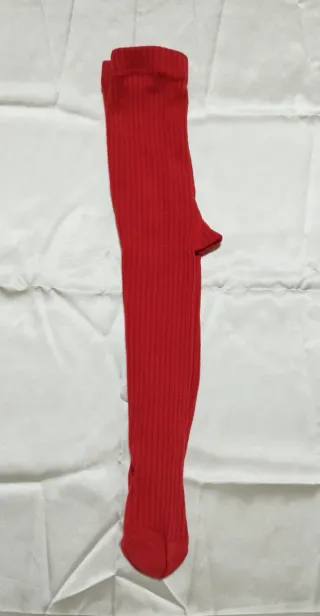 Leotardos bebé rojos