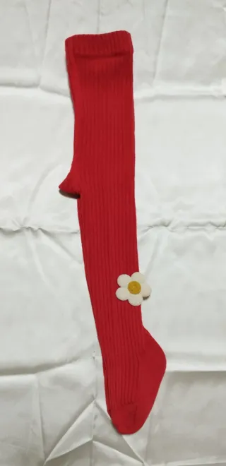 Leotardos bebé rojos