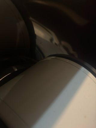 Campana extractora SIN USAR de acero inoxidable