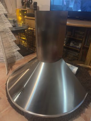 Campana extractora SIN USAR de acero inoxidable