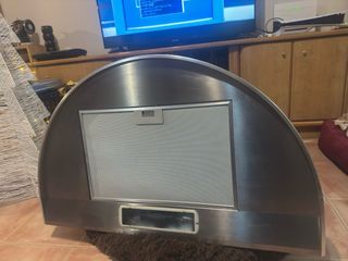 Campana extractora SIN USAR de acero inoxidable