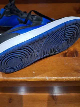 Zapatillas Nike Niño Azul y Negro