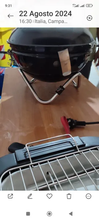 Barbecue da tavolo Connection Base