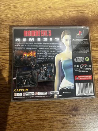 Resident Evil 3 Nemesis PS1 PAL
