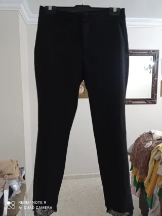 Conjunto fiesta encaje negro