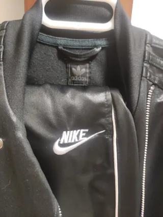 Chaqueta,pantalon, Adidas,nike  Negra brillante.