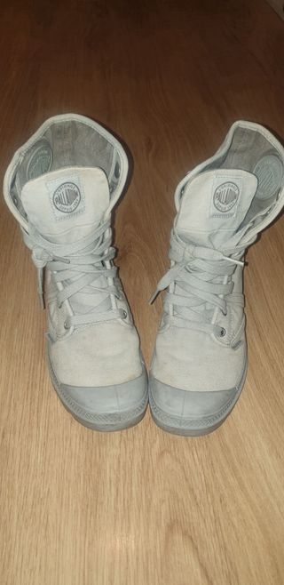 Botas Palladium Beige/Gris
