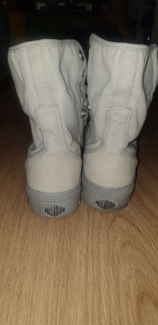 Botas Palladium Beige/Gris