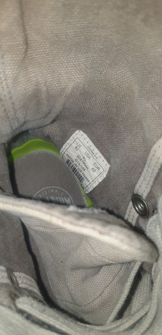 Botas Palladium Beige/Gris