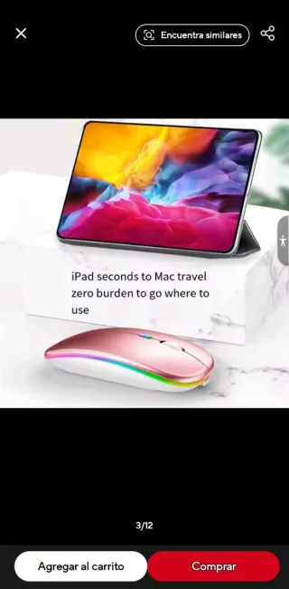 Ratón Inalámbrico Bluetooth Recargable