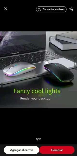 Ratón Inalámbrico Bluetooth Recargable