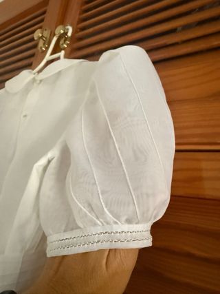 Vestido de comunión niña blanco