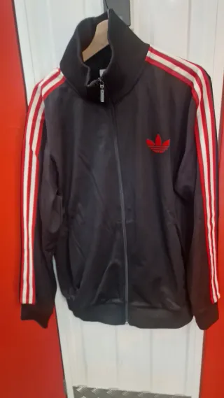 Chándal Adidas AJAX Ámsterdam Negro y Rojo