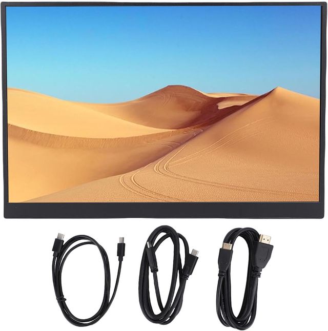 Monitor portatile da gioco nero 16