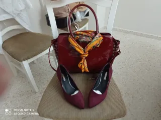 Bolso y zapatos de fiesta