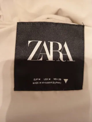 Chaleco Zara Beige