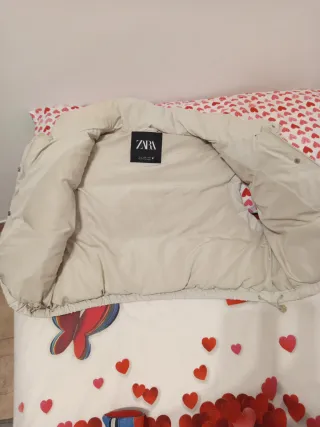 Chaleco Zara Beige