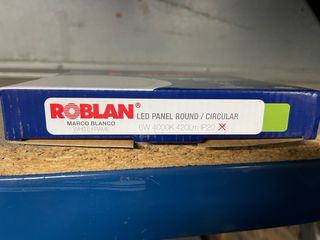 Caja LED Roblan 6W Blanca Redonda