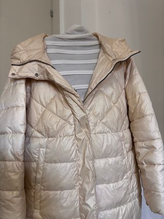 Giacca donna color perla