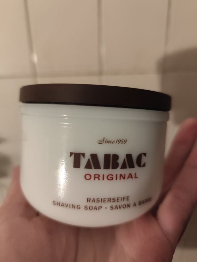 Jabón de afeitar Mitchell's Wool Fat