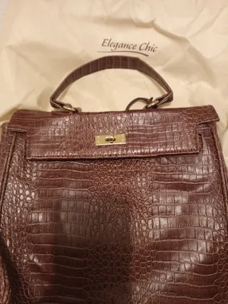 Bolso Elegance Chic Marrón Nuevo