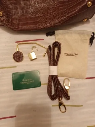 Bolso Elegance Chic Marrón Nuevo