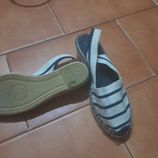 Alpargatas de mujer a rayas